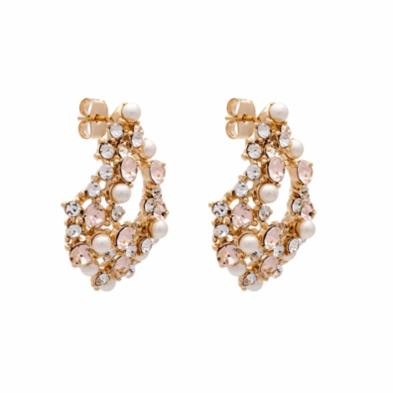 Lily And Rose Örhängen Alice Pearl Ivory Silk 60578
