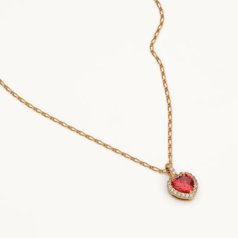Lily And Rose /Rose Halsband – Garnet