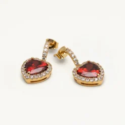 Lily And Rose / Rose Örhängen – Garnet