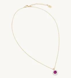 Lily And Rose Sofia Halsband – Amethyst (Guld) 40234