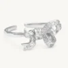 Lily And Rose Versaille Bow Ring – Crystal (Silver) 30402