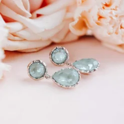 Lily And Rose Victoria Raindrop Örhängen -Sky blue 62710