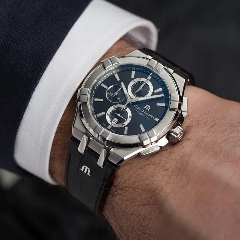 Aikon Maurice Lacroix Chronograph 44mm AI1018-SS001-330-1