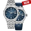 Aikon Maurice Lacroix 42mm + Blå Läderarmband AI6008-SS002-430-2