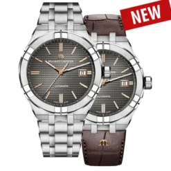 Aikon Maurice Lacroix 42mm + Brun Läderarmband AI6008-SS002-331-2