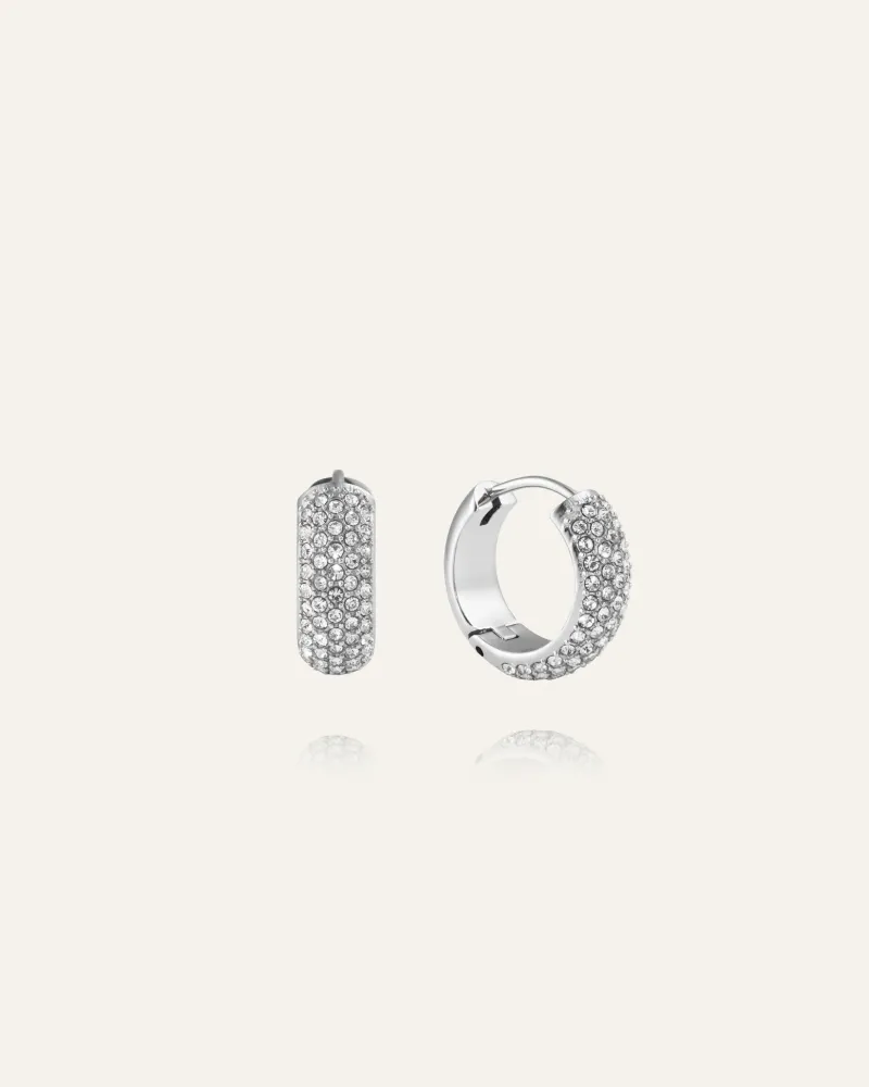 Mockberg Amour Örhängen Medium Silver