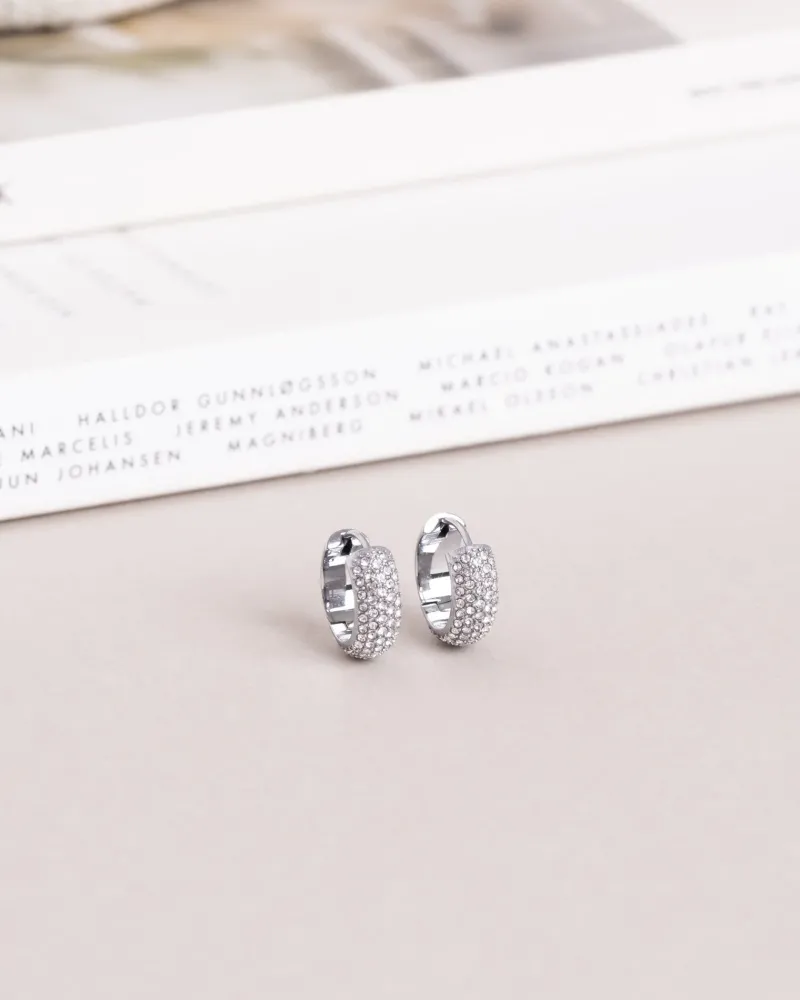 Mockberg Amour Örhängen Medium Silver