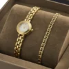 Klockor Mockberg Antique Combo Guld