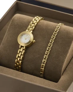 Klockor Mockberg Antique Combo Guld