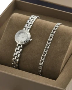 Klockor Mockberg Antique Combo Silver
