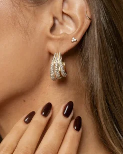 Mockberg Aurelia Gold Earring