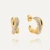 Mockberg Aurora Gold Hoops