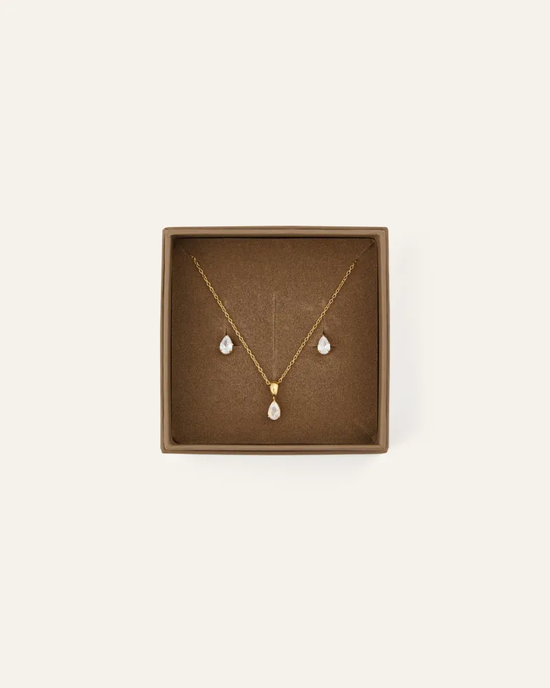 Halsband Mockberg Belle Combo Guld