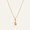 Halsband Mockberg Belle Guld – Champagne