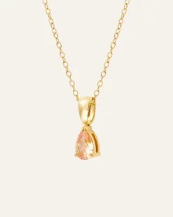 Halsband Mockberg Belle Guld – Champagne