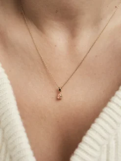 Halsband Mockberg Belle Guld – Champagne
