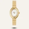 Klockor Mockberg Belle Oval Klocka Guld MB1418