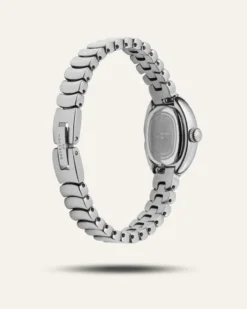 Klockor Mockberg Belle Oval Petite Klocka Silver MB1417