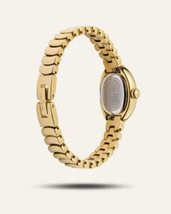Klockor Mockberg Belle Oval Petite Klocka Guld MB1416