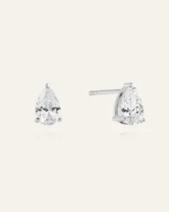 Mockberg Belle Studs Medium Silver