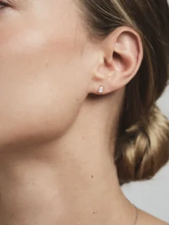 Mockberg Belle Studs Small Silver