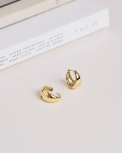 Mockberg Bold Örhängen Large Guld