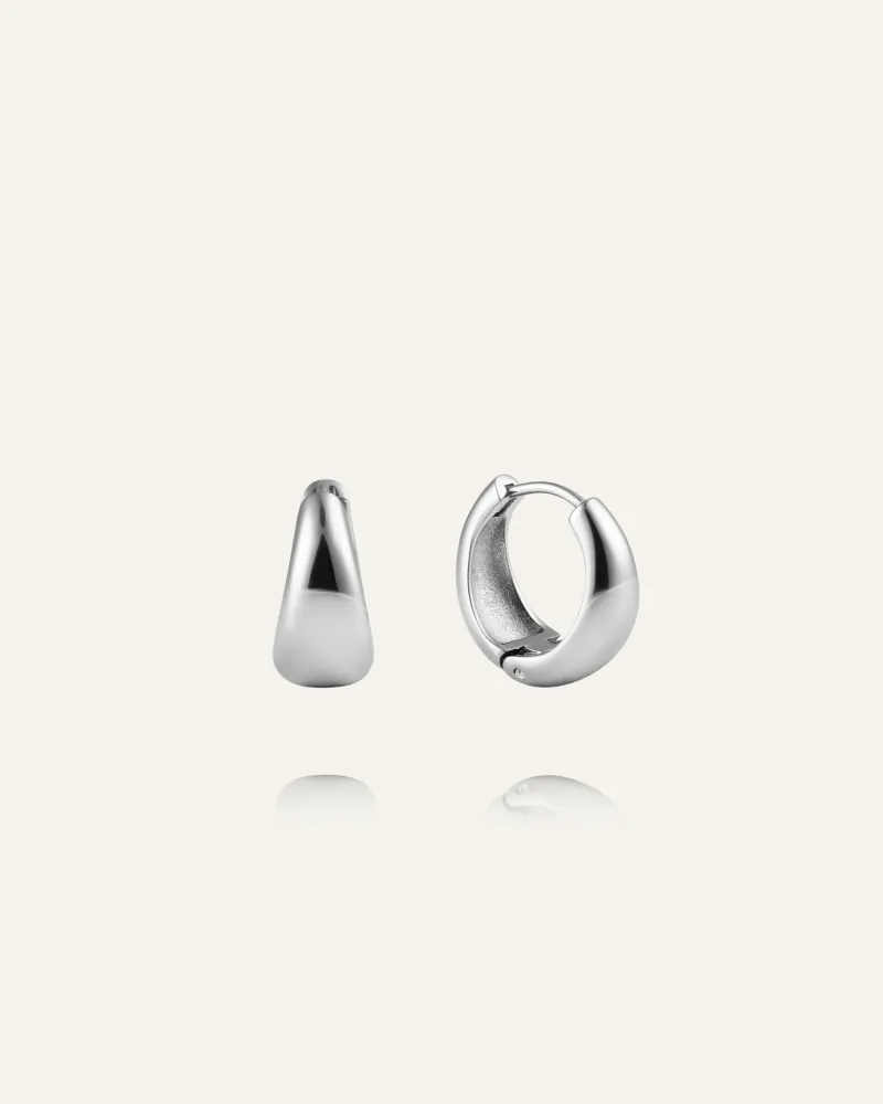 Mockberg Bold Örhängen Medium Silver