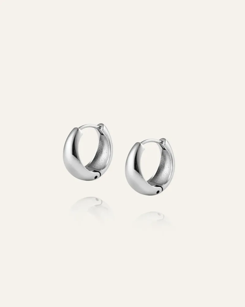 Mockberg Bold Örhängen Medium Silver