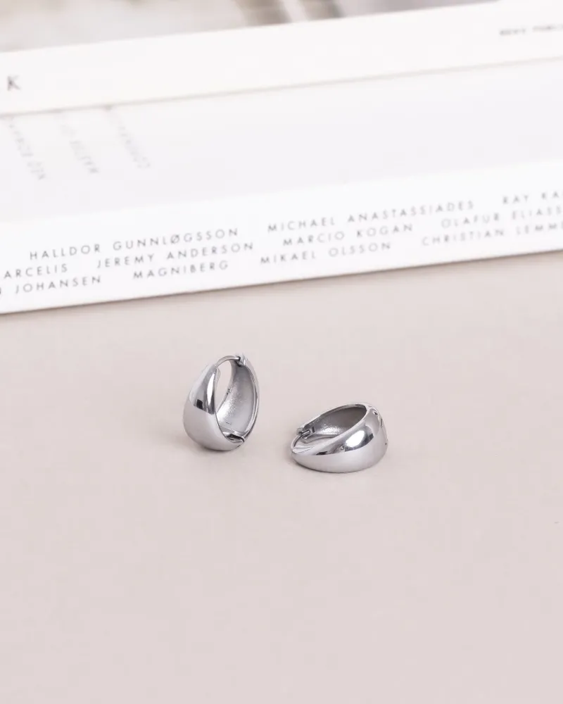 Mockberg Bold Örhängen Medium Silver