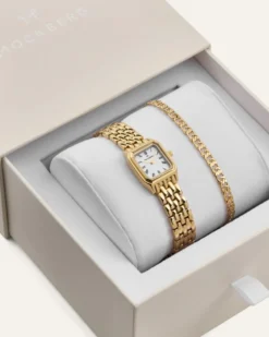 Klockor Mockberg Classic Combo Guld