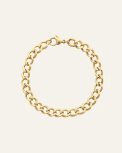 Armband Mockberg Curb Chain Guld