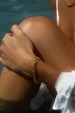 Armband Mockberg Curb Chain Guld