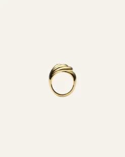 Mockberg Deco Bold Ring Guld