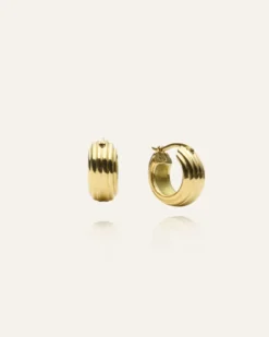 Mockberg Edge Ribbed Medium Bold Guld