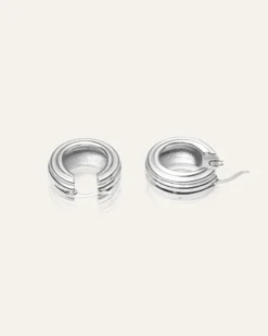 Mockberg Edge Ribbed Medium Bold Silver