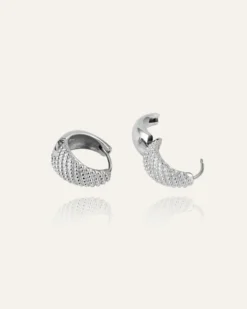 Mockberg Honey Örhängen Medium Silver