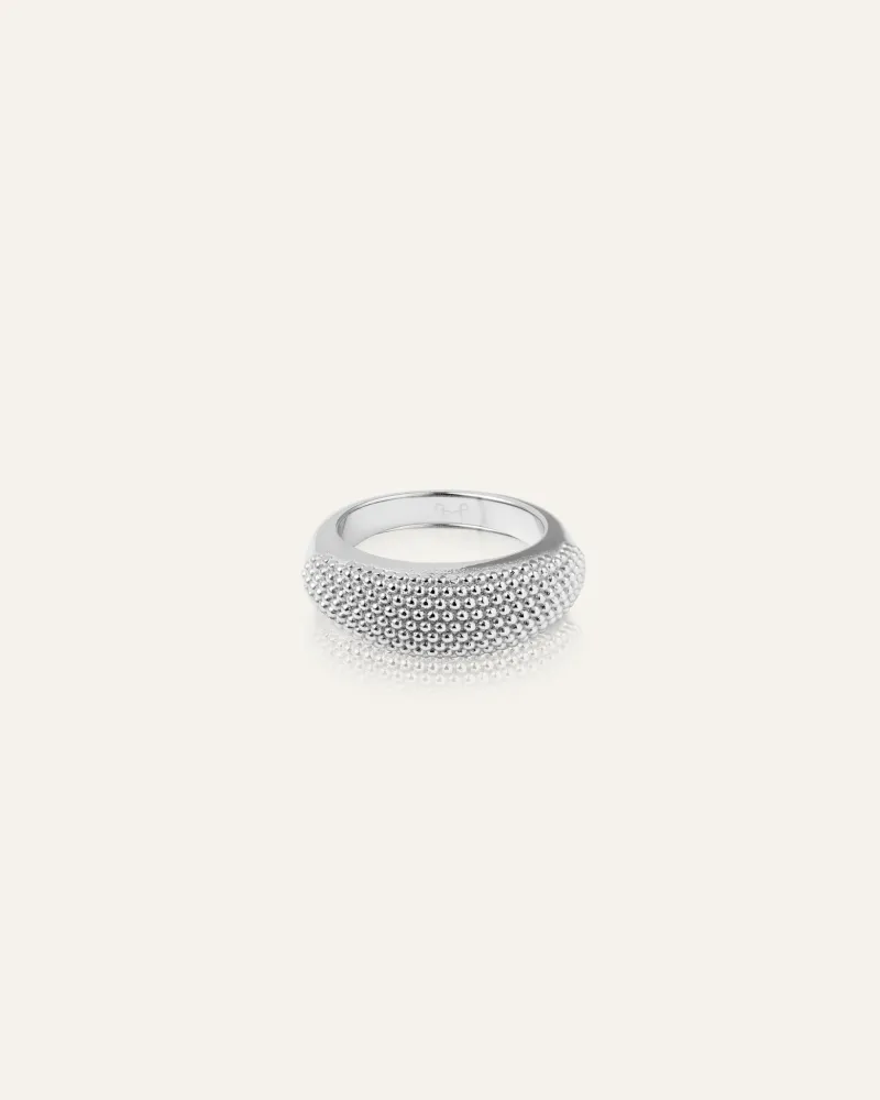Mockberg Honey Silver Ring