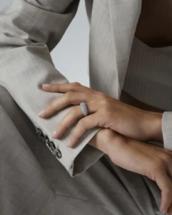 Mockberg Honey Silver Ring
