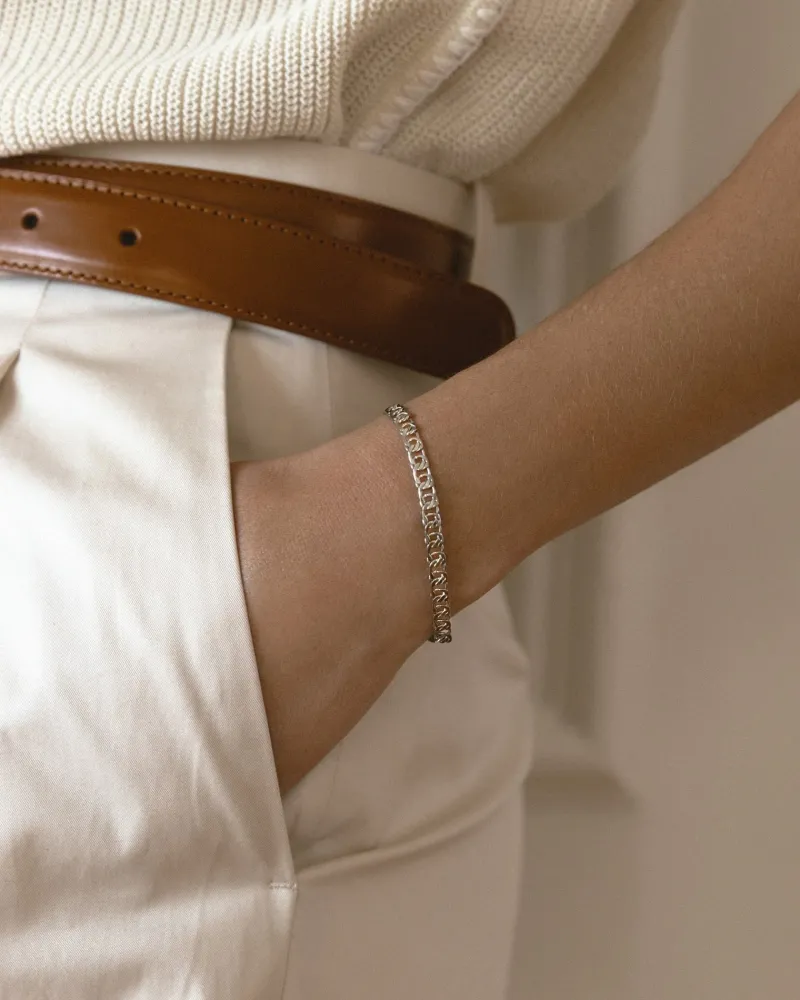 Armband Mockberg Infinity Silver