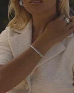 Armband Mockberg Ingrid Cuff Silver