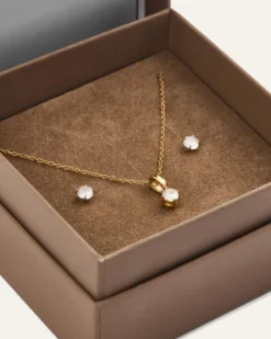 Halsband Mockberg Jolie Combo Guld