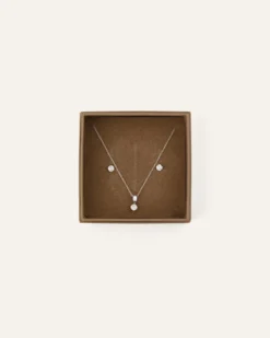 Halsband Mockberg Jolie Combo Silver