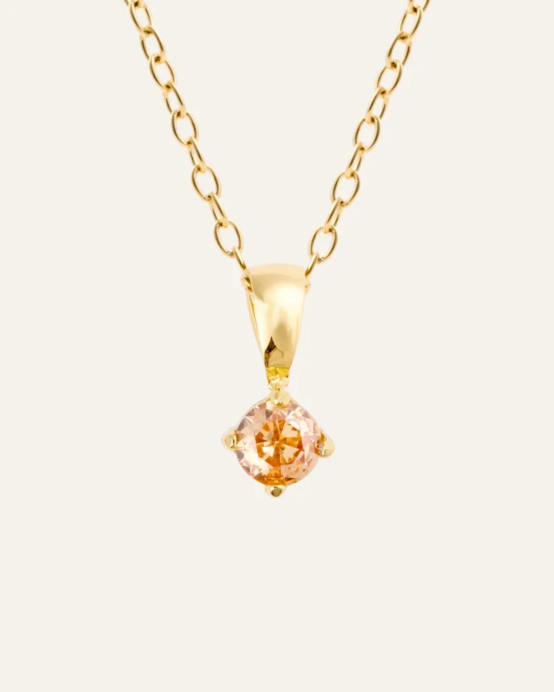 Halsband Mockberg Jolie Guld – Champagne