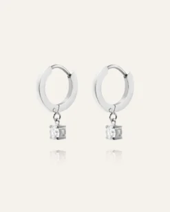 Mockberg Jolie Hoops Örhängen Silver