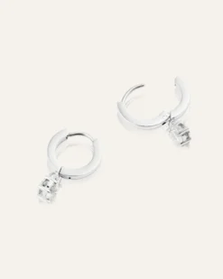 Mockberg Jolie Hoops Örhängen Silver