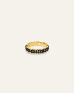 Mockberg Midnight Noir Ring Guld (Mega kampanj)