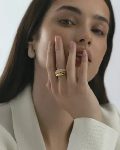 Mockberg Pavé Daring Guld Ring