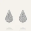 Örhängen Mockberg Pavé Daring Large Silver
