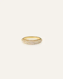 Mockberg Pavé Precious Guld Ring