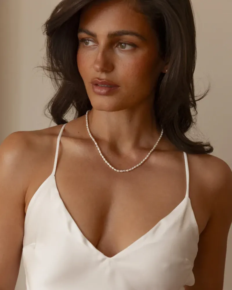 Halsband Mockberg Pearl Guld
